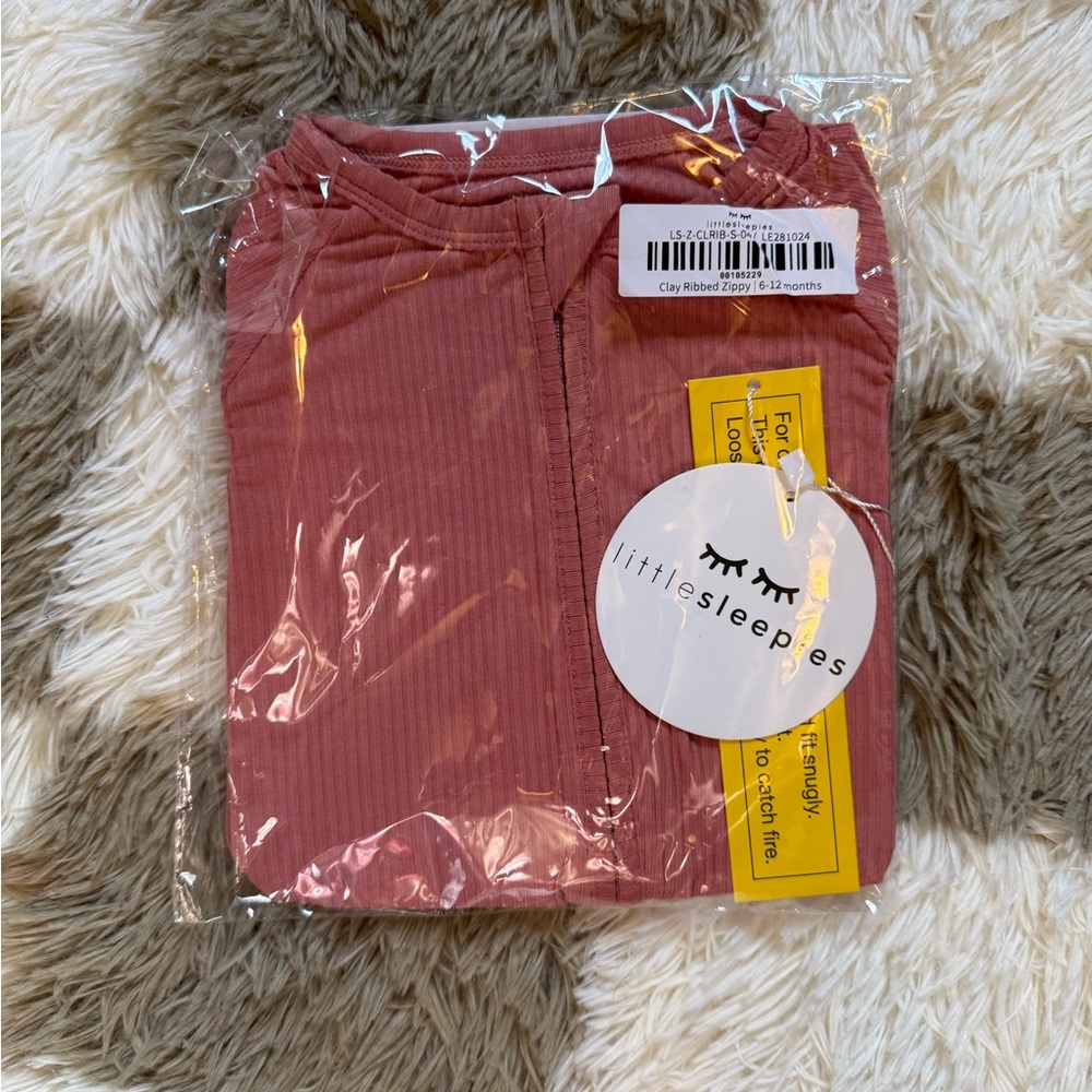 Little Sleepies Clay Ribbed Pajama